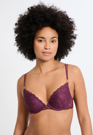 CLASSI - Reggiseno a triangolo - prune