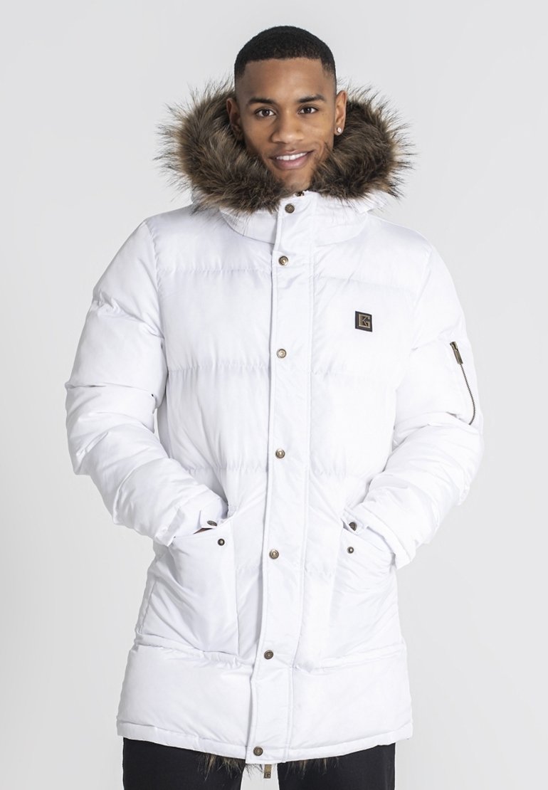 Gianni Kavanagh CORE Abrigo de invierno white/blanco