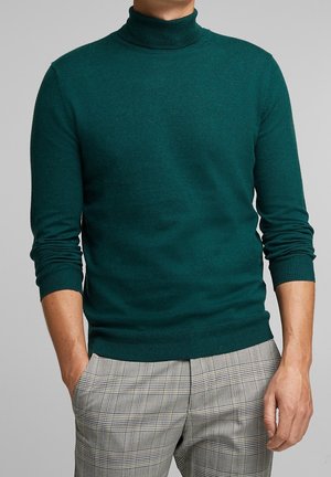 Strickpullover - dark green