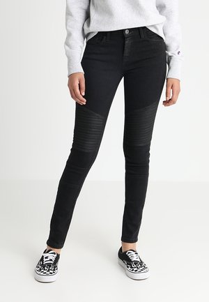 Skinny džíny - black denim