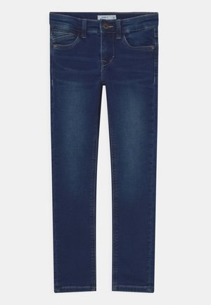 NKMTHEO DNMTIMES - Jeans Skinny - dark blue denim