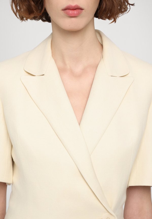 SHORT SLEEVE BLAZER - Blazer - beige2