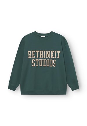 LOGO - Sweatshirt - deep green