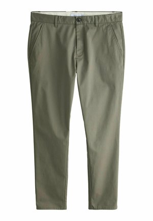 Next, Nohavice chinos - khaki green