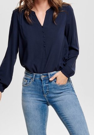 Blouse - dark blue