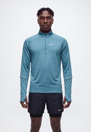 Nike Performance, MILER  - Блуза с дълги ръкави - smokey blue/reflective silver-coloured