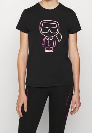 Camiseta estampada - black