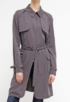 Trenčkot - dark grey