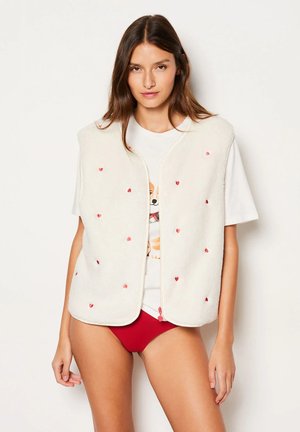 ONLY ONLSANDRA SPRING WAISTCOAT - Vesta - pumice stone/béžová