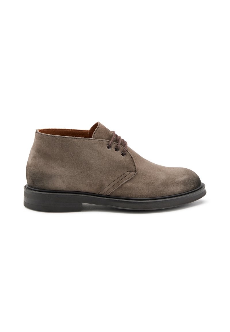 Frau Shoes DESERT - Stivaletti stringati - grey