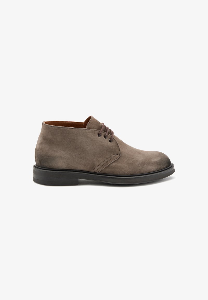 Frau Shoes DESERT - Botines con cordones - grey