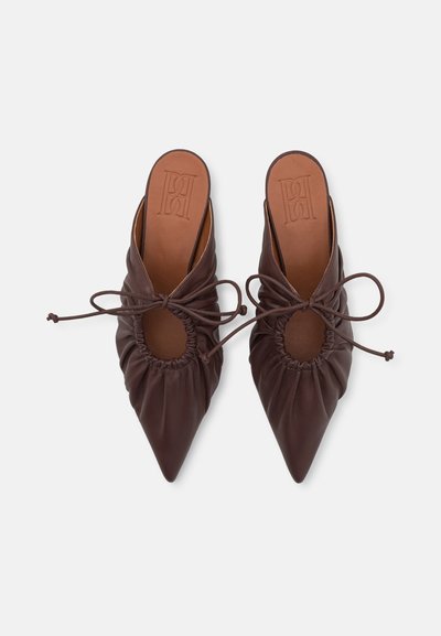 By Malene Birger MASEY - Ciabattine - dark mahogany