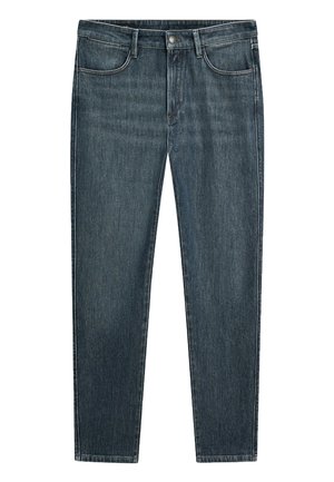 Massimo Dutti, SLIM FIT JEANS - Jeans Slim Fit - dark blue