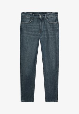 Massimo Dutti, SLIM FIT JEANS - Jeans Slim Fit - dark blue