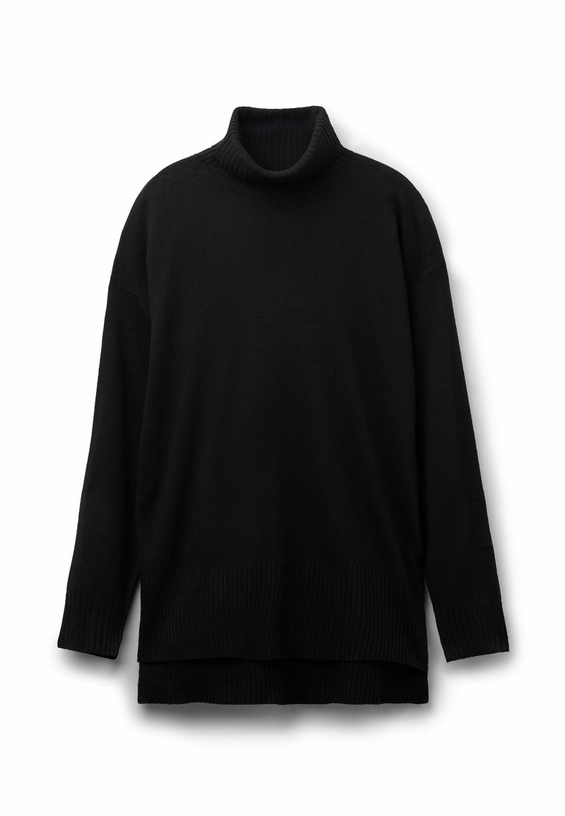 Pull Femme Tezenis Noir Orné Taille S - Occasion Très Bon état, Acrylique