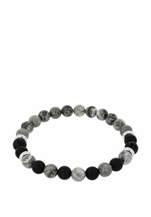 JASPIS ACHAT - Armband - grau