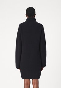 Calvin Klein Jeans CHUNKY LOOSE DRESS - Abito in maglia - black