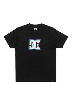 DC Shoes T-Shirt print - kvj  black