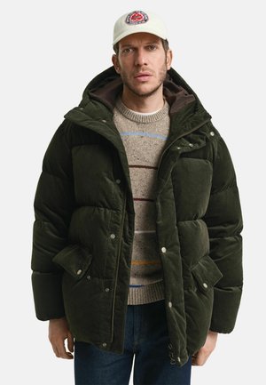 PUFFER - Daunenmantel - dark moss green