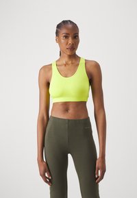 Champion C-TECH BRA - Sportski grudnjak sa srednje jakom potporom - neon yellow