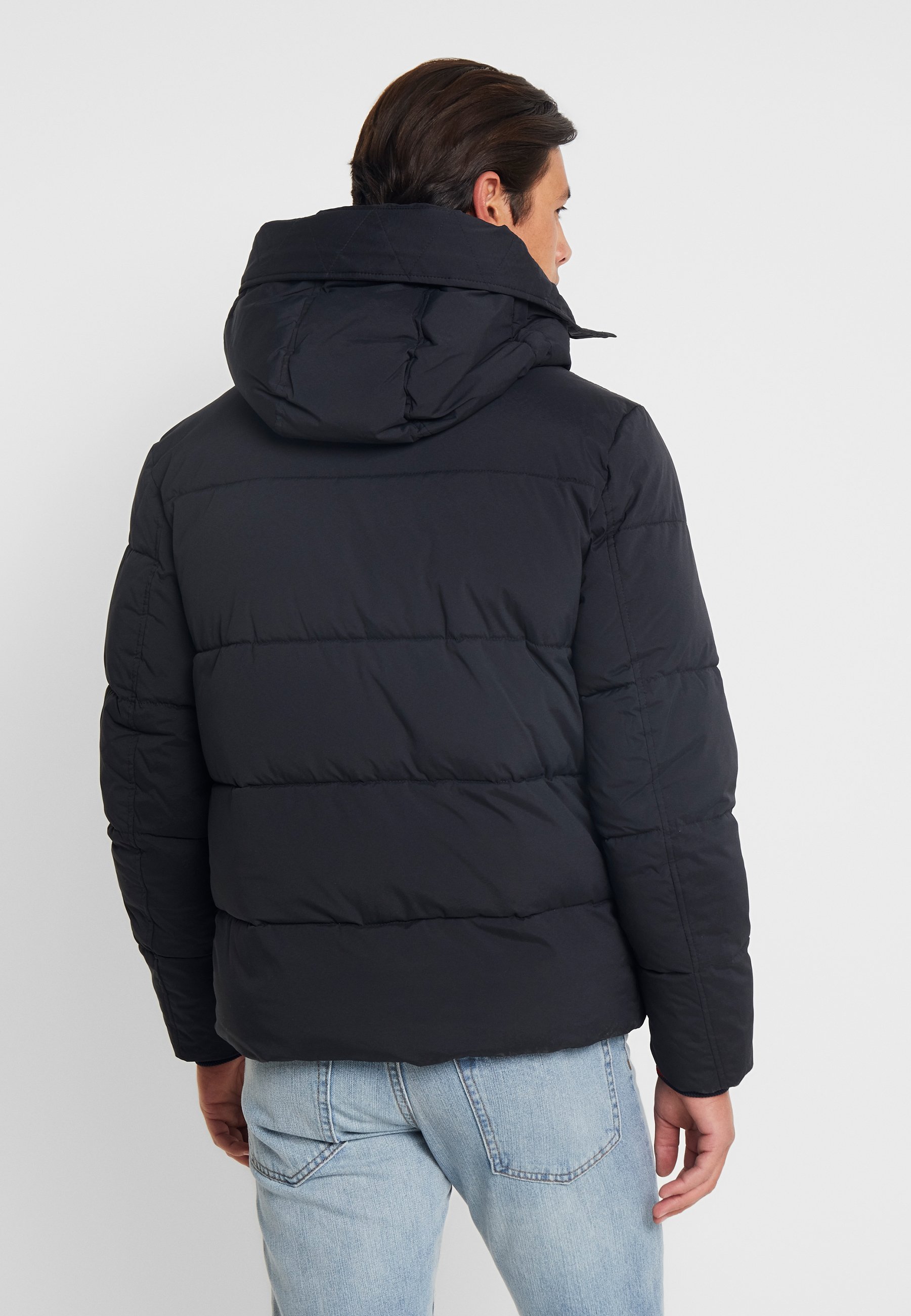 tommy hilfiger stretch hooded jacket