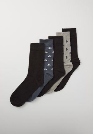 JACTATE SOCKS 5 PACK - Socks - orion blue/black