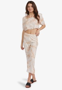 Roxy PURE SUGAR  - Bluse - toast palm tree dreams
