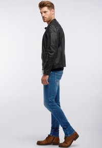 Mustang Leren jas - black