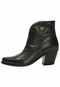 Kovbojské/motorkářské kotníkové boty - black