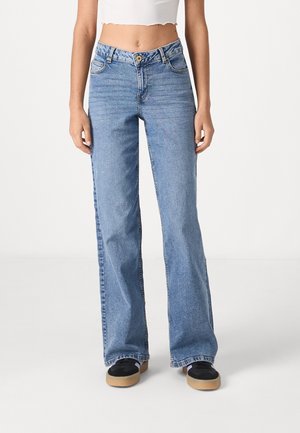 Wide leg - light-blue denim