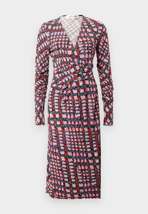 PAISLEY LONG SLEEVE DRESS - Vestido de dia - purple