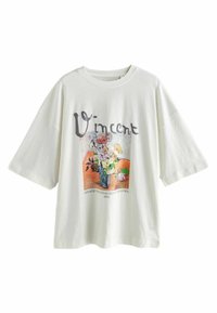 Next VAN GOGH GRAPHIC - Marškinėliai su spaudiniu - white