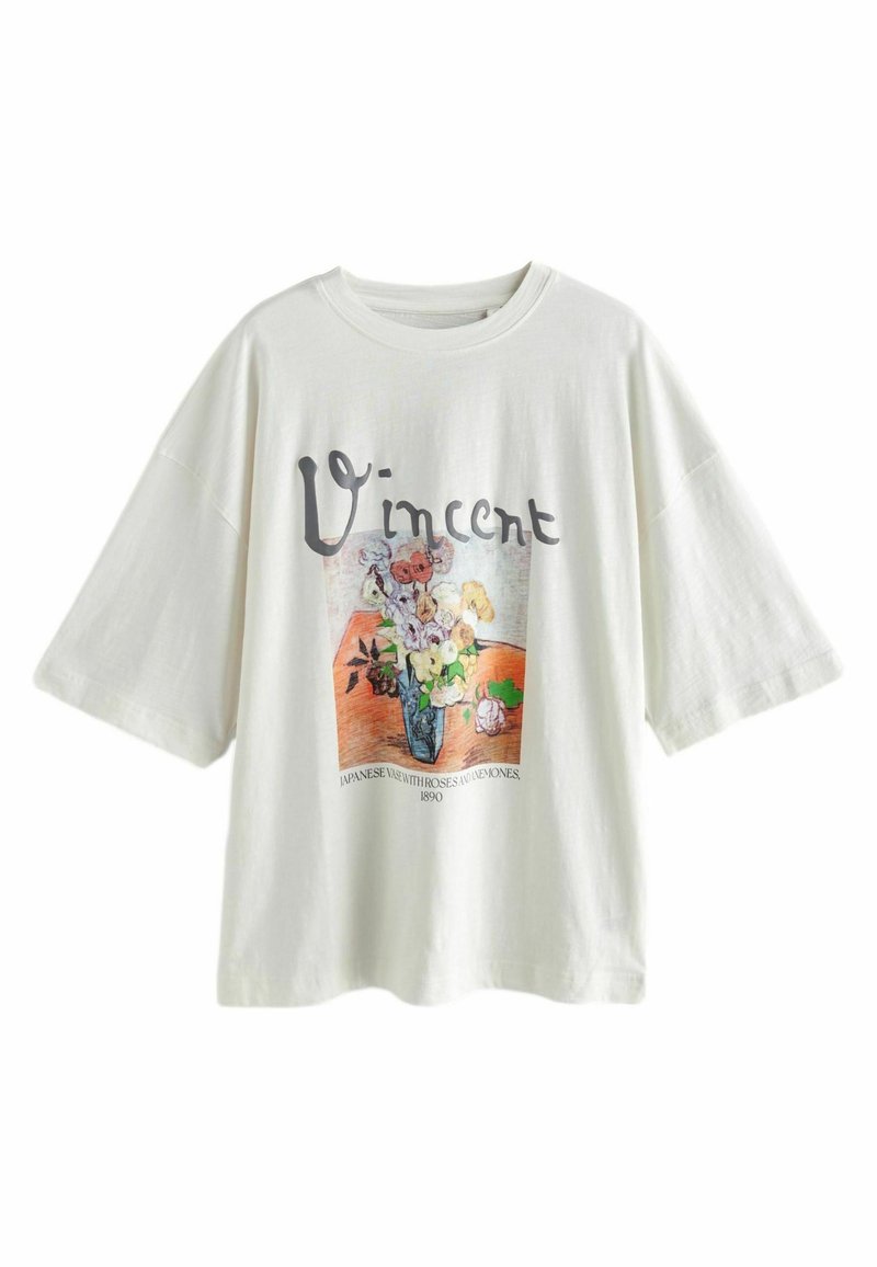 Next VAN GOGH GRAPHIC - Marškinėliai su spaudiniu - white