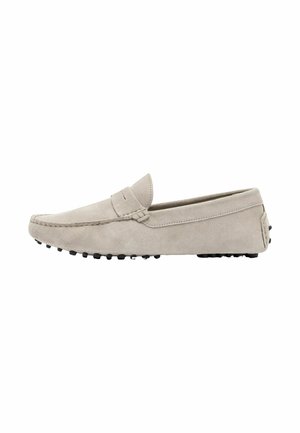 Mokkasiner - sand - suede