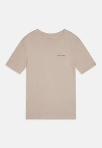 Calvin Klein Jeans - CHEST LOGO UNISEX - Basic T-shirt - chateau gray Thumbnail Image 1