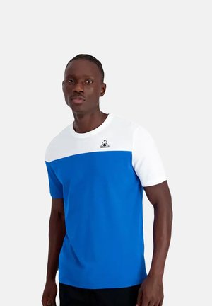 le coq sportif ESSENTIELS - Camiseta estampada - blue