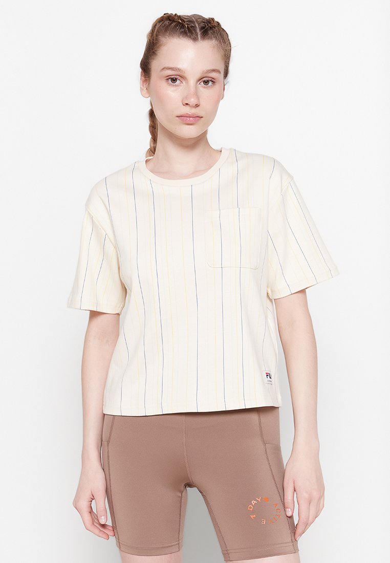 Fila T-shirt print crème Fila T-shirt print crème