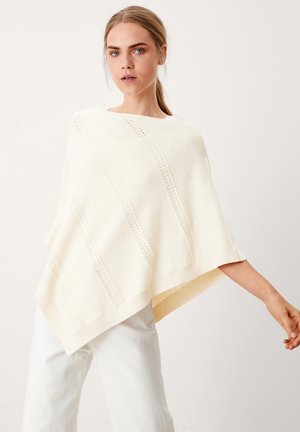PONCHO - Cape - cream