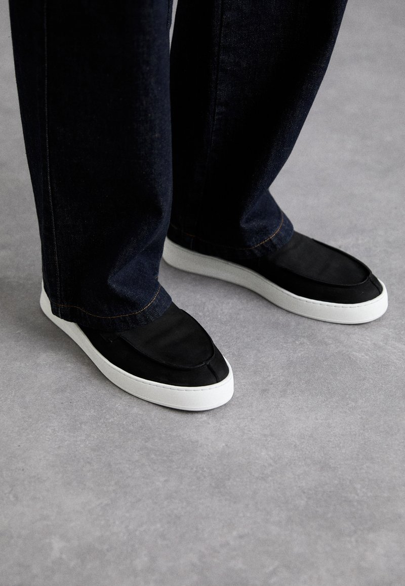 Filling Pieces SIGNATURE LOAFER - Slip-ons - black