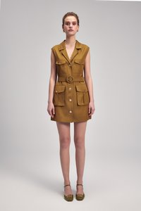 adL WITH POCKET - Paitamekko - olive