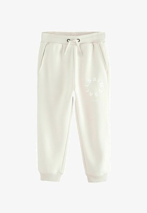REGULAR FIT - TIERRA CUFFED LOGO JOGGERS - Donji dijelovi trenirke - light grey