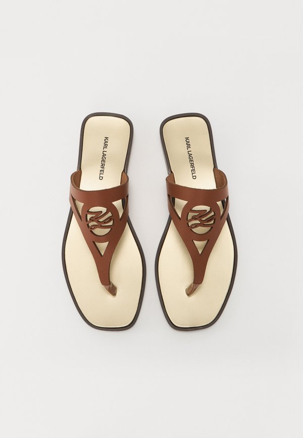 SKOOT II AUTOGRAPH THONG - T-bar sandals - tan2