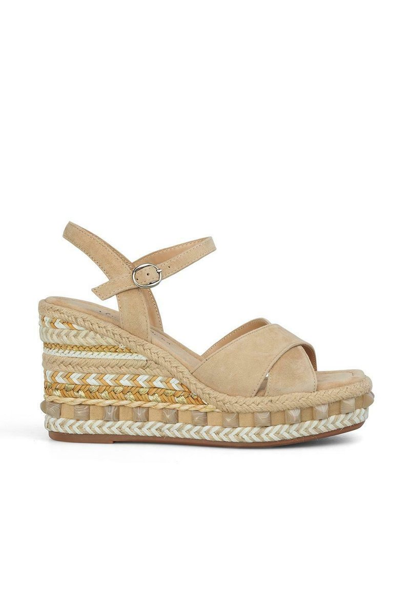 Alma En Pena Sandali Con Tacco Donna – V250835 Suede Violet, Tacco 9 Cm, Punta Quadrata, Fibbia Gioiello