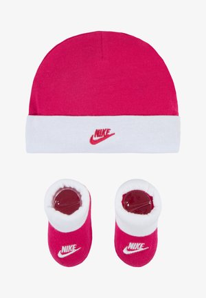 FUTURA HAT AND BOOTIE BABY SET - Gorro - rush pink