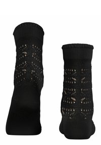 FALKE GRANNY SQUARE - Socken - black