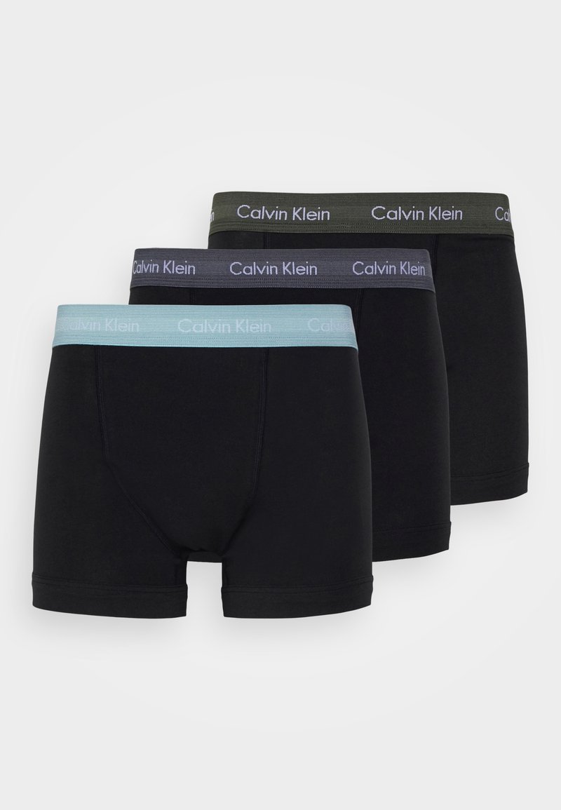 Calvin Klein Underwear TRUNK 3 PACK Panties sleek grey/tourmaline