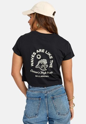 T-shirt print - black