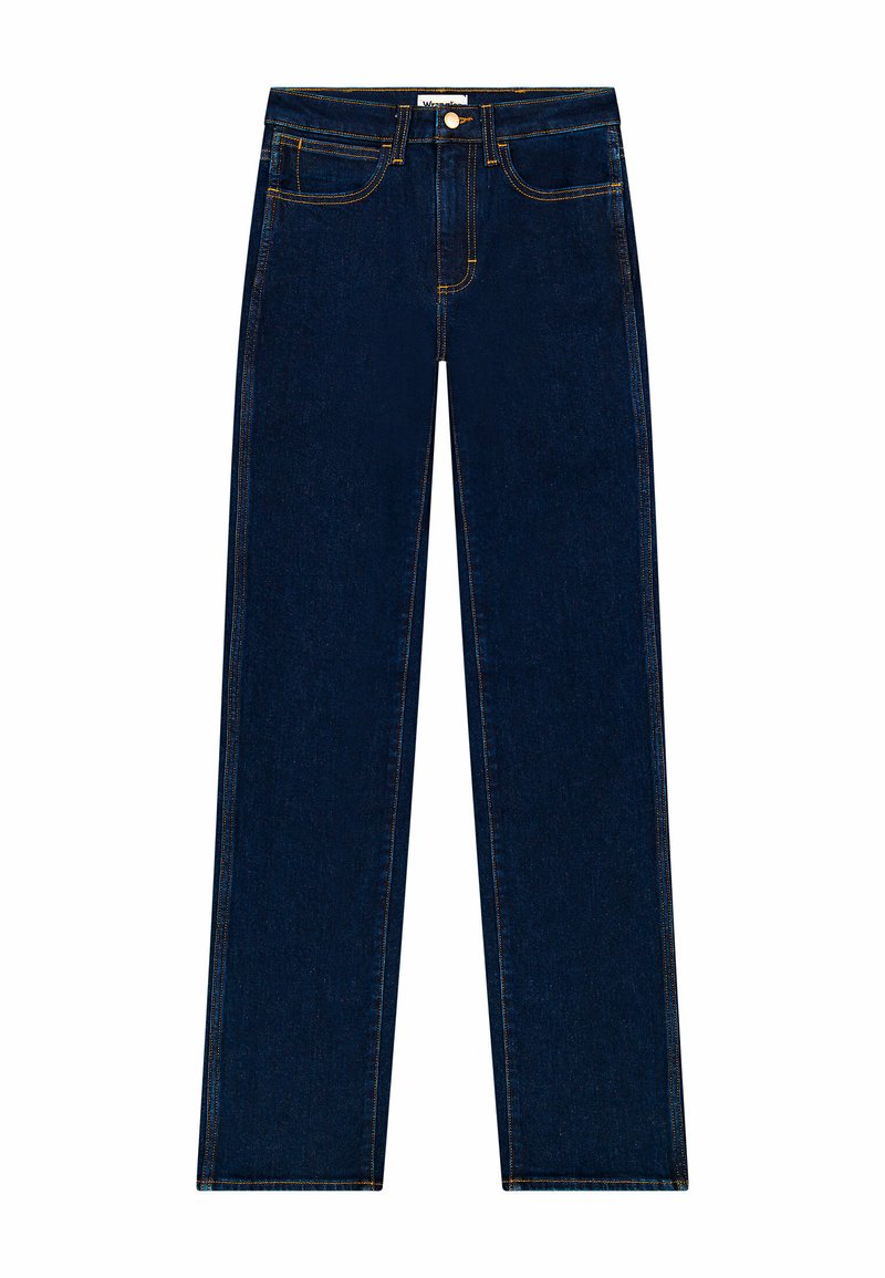 Wrangler Bootcut jeans donkerblauw denim