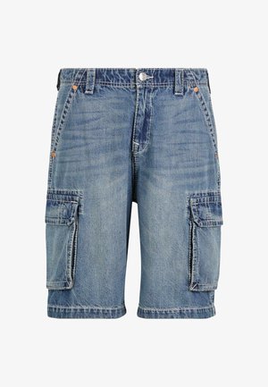 True Religion BIG VINNY - Denim shorts - medium washed blue
