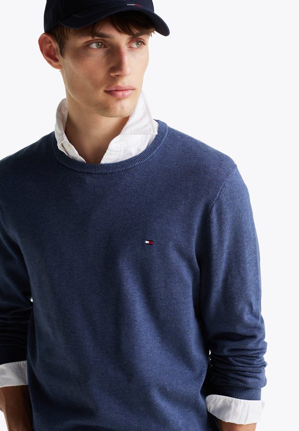 ESSENTIAL CREW NECK - Jumper - aegean sea heather2